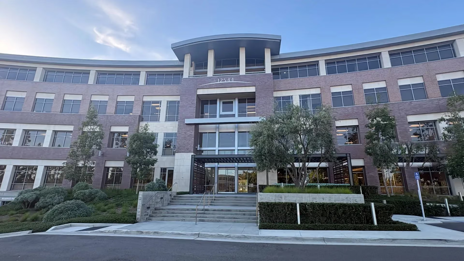 Hafnia Insurance Services office building at 12544 High Bluff Drive, Suite 200, San Diego, CA 92130 .